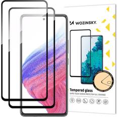 Skärmskydd Wozinsky Full Glue Tempered Glass Screen Protector for Galaxy A14 2-PACK