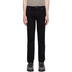 Pants & Shorts Balmain Black Slim-Fit Jeans WAIST