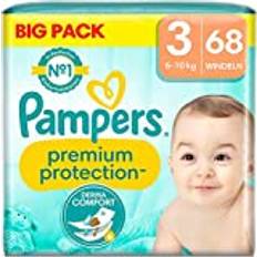 Pampers premium protection bleer str.3 6-10kg Big Pack