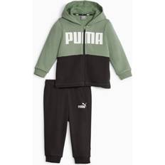 Puma Baby's Minicats Colourblock Jogging Suit - Khaki