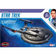 Model Kit Polar Lights Star Trek NX-01 Enterprise Snap 2T 1:1000 Scale Model Kit