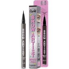 Svarte Øyenbrynspenner Rude Cosmetics Brow Artist Brow Pen Black Brown