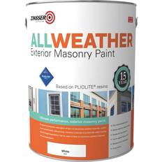 Zinsser Paint Zinsser Weather Exterior Masonry Paint Solvent-Based White 5L