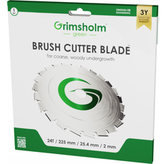 Puutarhasähkötyökalujen lisävarusteet Grimsholm Raivausterä 225/25,4 1" 2,0 mm