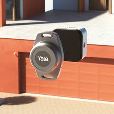 Assa Abloy Yale Smart Opener Garage, Svart, Grå Trådlös, Bluetooth, Android, iOS, 50 mm, 32 mm