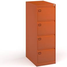 Orange Storage Cabinets Dams International 4 Universal Executive Filing 1321mm Storage Cabinet