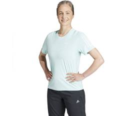 adidas kurzarmshirt damen performance own the run blau