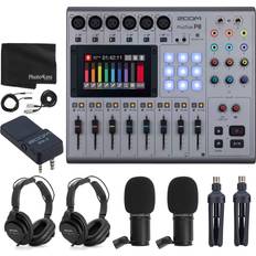 Voice Recorders & Handheld Music Recorders Zoom PodTrak P8 Multitrack ZDM-1 More