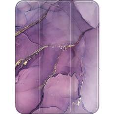 SaharaCase Folio for Apple iPad mini 6th Generation 2021 Purple Marble
