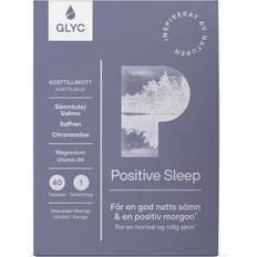 Glyc Vitaminer & Kosttilskud Glyc Positive Sleep 40 Tablettia