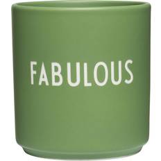 Design Letters Tasses Design Letters AJ Favourite en Porcelaine 25 cl Green Tasse