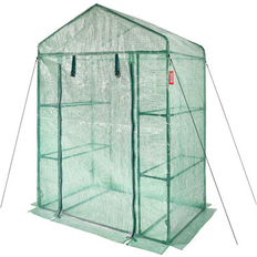 VEVOR Walk-in Green House 4.6 x 2.4 x 6.7 ft with Shelves