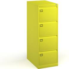 Yellow Storage Cabinets Dams International 4 Universal Executive Filing 1321mm Storage Cabinet