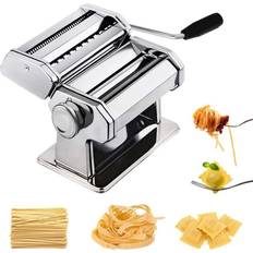 Pasta Makers Wejoy Noodle Pressing Machine Steel Small Pasta Maker Lasagne Spaghetti Tagliatelle Ravioli Noodle Processing