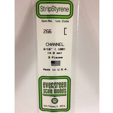 266 Plastic Cart U Channel 4.8x1.6x350mm