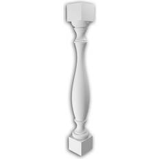 Moulures de plinthe Profhome Balustre 471201 Néo-Classicisme Blanc