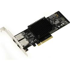 Netzwerkkarte pcie 10g 2 anschlüsse 10 gb rj45 chipsatz intel x550 high low