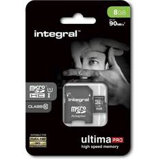 Memory Cards & USB Flash Drives Integral 8gb micro sdhc card memory card with sd adapter smartphone tablet