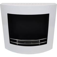 Wall - White Ethanol Fireplaces Cach Fires White Wall Mounted Bio White