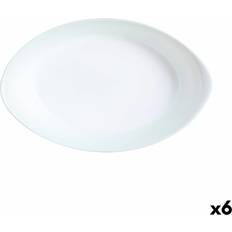 Glas - Godkendt til mikrobølgeovn Serveringsfade & Bakker Luminarc Køkkenspringvand Smart Cuisine Oval Serveringsfad 6stk