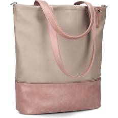 Zwei Jana J145 Shopper braun/rosa