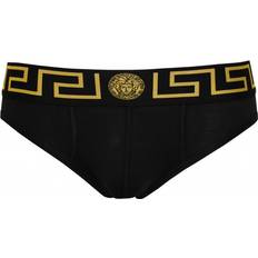 Versace Homme Sous-vêtements Versace Elastic Briefs Intimo Nero Uomo