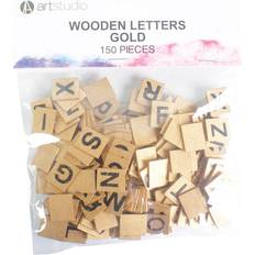 Gold Interior Decorating The Range wooden letters gold 10cm glamourous gold