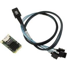 Cartes de Contrôle Mini PCI Express MiniPCIE 4 Ports SATA 3.0 6G Chipset 88SE9215