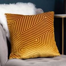 Paoletti Evoke Square Filled Cushion - Gold Cojín de Decoración Completo Oro