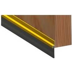 Stormguard Bottom Brush Draught excluder Sweep Seal 914mm Gold Roller