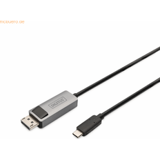 Câble DisplayPort - USB C-DisplayPort Câbles Digitus DB-300334-010-S Câble Adaptateur 1 m