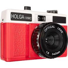 Single-Use Cameras Holga 135BC 35mm Bent Corners Film Camera Red