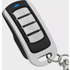 Fjärrkontroll för automatiska dörrar/garageport Svart/silver