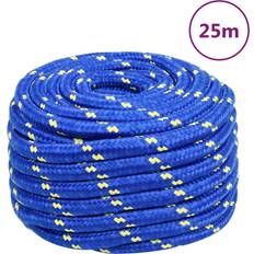 Rubberboten vidaXL Boottouw 20 mm 25 m polypropeen blauw