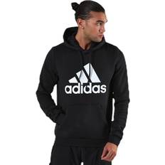 Adidas Herre Gensere adidas Badge of Sport Fleece Hoodie Black Størrelse M