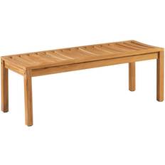 Teak Tuinbanken Exotan Comfort 2-Zits Tuinbank Naturel