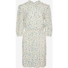 Noella Maxima Dress Cream/blue flower