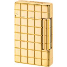 lighter "Initial" square gold color flint lighter 020801