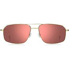 BOSS Gold-tone with pink lenses