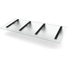 Kattovarusteet Designtak Ovikatos Delta Small 250 cm Huurrettu Lasi