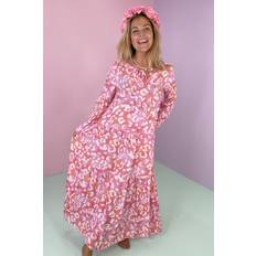 Noella imogene Noella Imogene Long Dress Pink Mix