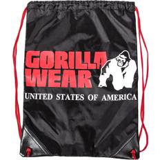 Gorilla Wear Drawstring Bag Gympapåse Svart/Röd