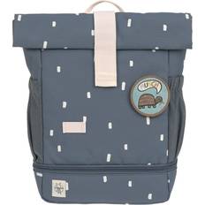 Blau Wickeltaschen Lässig Mini Rolltop Backpack Happy Prints