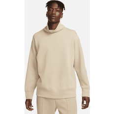 NIKE Men's Tech Fleece Turtle Neck Khaki