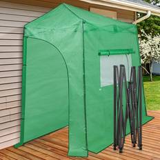 Greenhouses Eagle Peak EAGLE PEAK 9 W Portable Lean to Walk-In Pop-Up