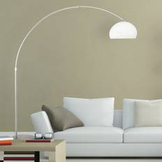 Steinhauer Sparkled Light - Acero - Metal 9678ST Lámpara de Pie 230cm