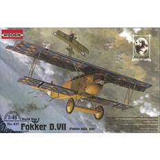 Scale Models & Model Kits Roden Fokker D.VII F Late German Fighter Airplane Model Kit