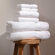 Organic Cotton Bath Towel White (142.24x76.2cm)