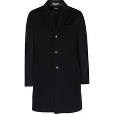 HUGO BOSS Herre Overtøj HUGO BOSS Slim-Fit Coat - Black