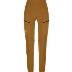 Winddicht Leggings Salewa Damen Puez Dst Warm Cargo Tights braun